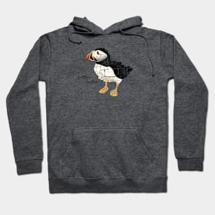 puffin design Hoodie